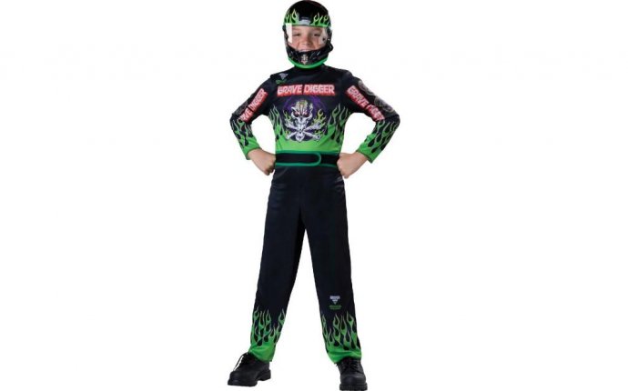 Buy Monster Jam Kids Grave Digger Costume