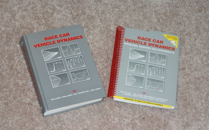 FS: Race Car Vehicle Dynamics Text w/ Problems, Answers, and