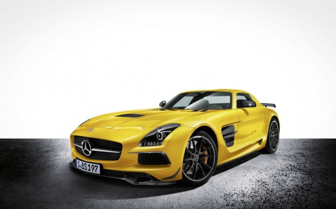 Mercedes SLS AMG Coupe Black Series Sports Car of the Year