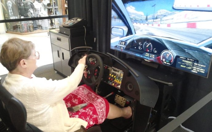 You can learn to drive a race car at any age using our simulator