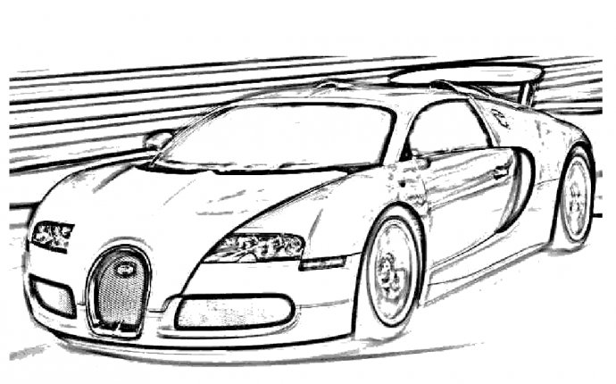 Drawings of Sports Cars