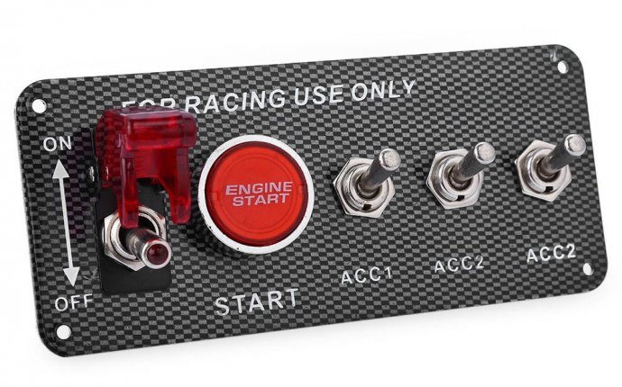 Race Car Push Button Start