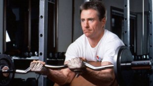 Photo: Mark Martin at the gym