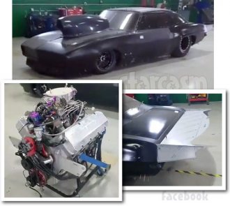 Street Outlaws Seed of Chucky Camaro