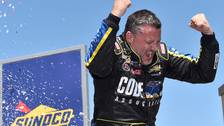 Tony Stewart Chevrolet break through for thrilling NASCAR Cup win at Sonoma